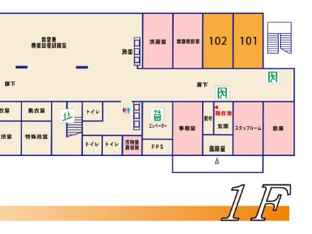ル・グラン,ルグラン 館内平面図