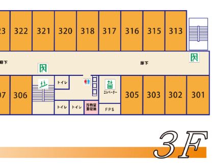 ル・グラン,ルグラン 館内平面図