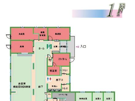 ル・グラン,ルグラン 館内平面図