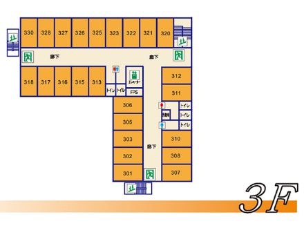 ル・グラン,ルグラン 館内平面図